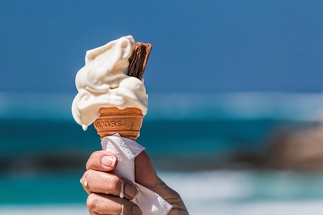 夏,暑い,アイス,アイスクリーム