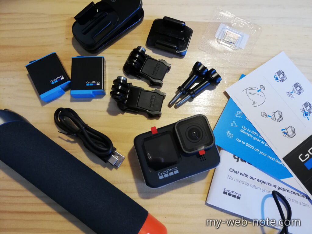 GoPro HERO 9 と付属品多数-