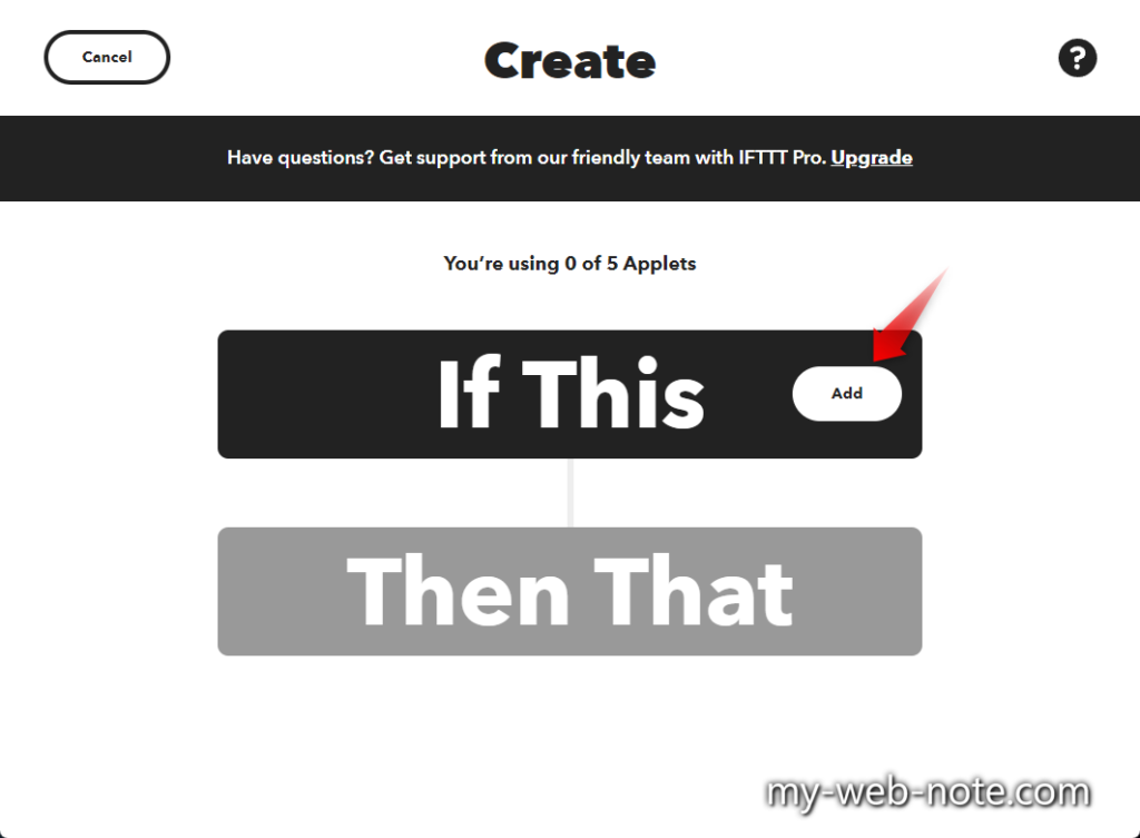 IFTTT / If This Add