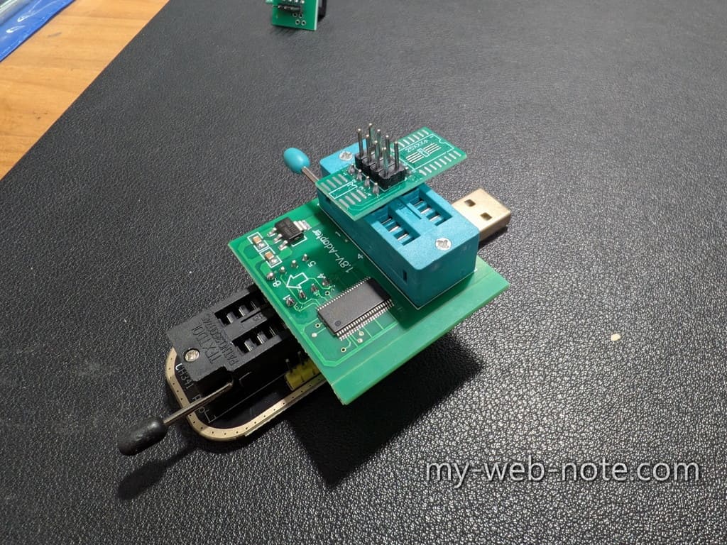 USB Programmer Module CH341A SOIC8 Clip 1.8V Adapter SOIC8 Adapter