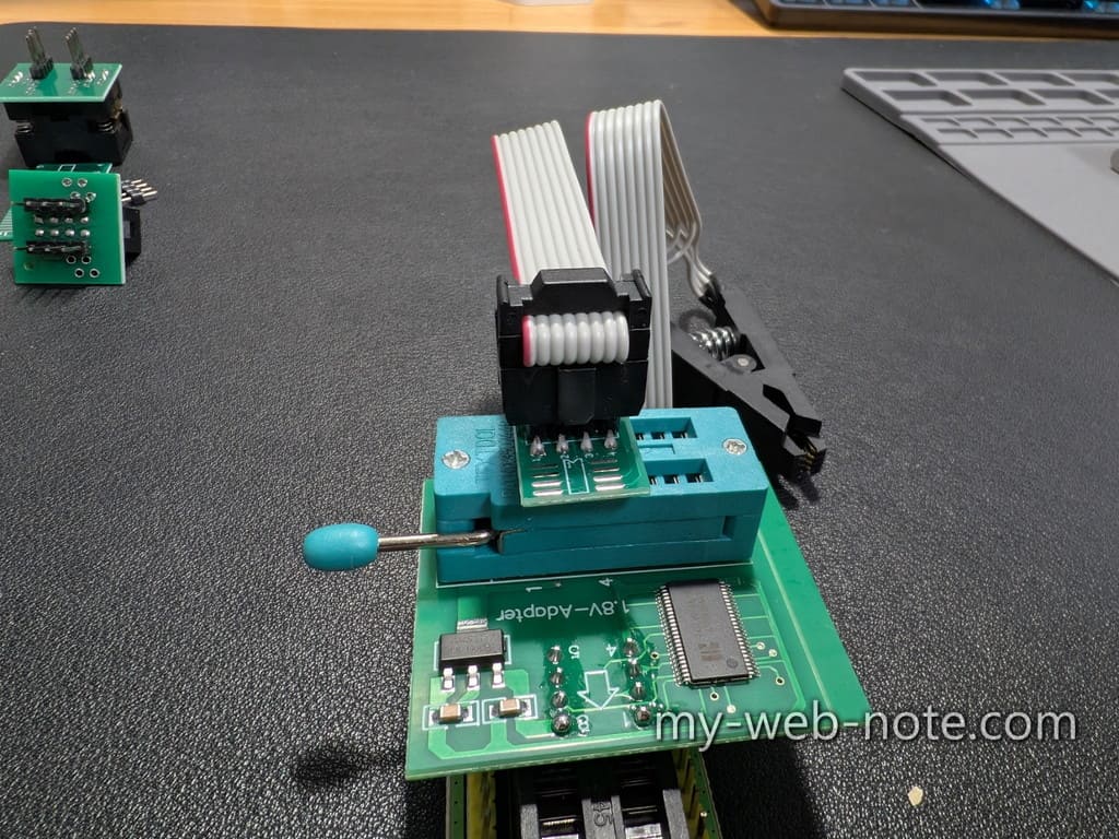 USB Programmer Module CH341A SOIC8 Clip 1.8V Adapter SOIC8 Adapter